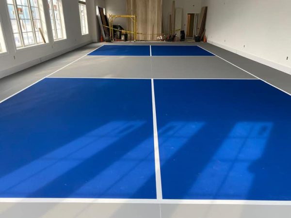 indoor pickleball court A